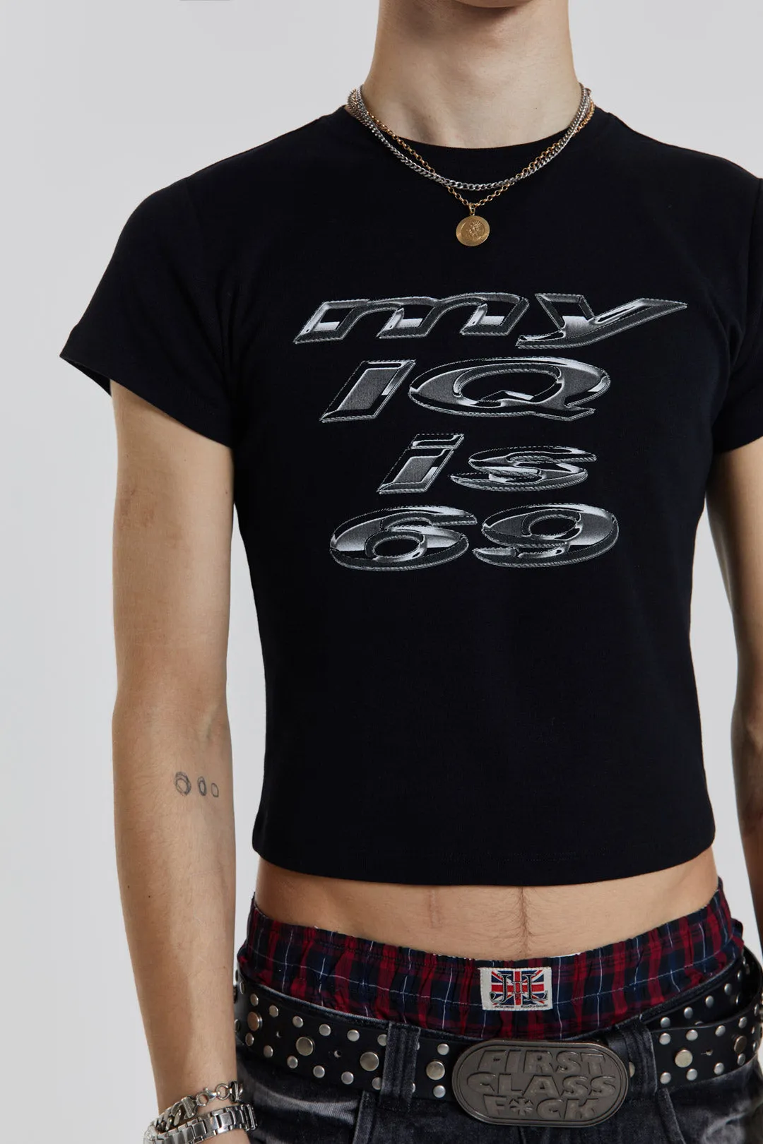 IQ 69 Tee sold by Jaded London product image thumbnail 3