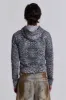 Snow Leopard Mini Monster Hoodie sold by Jaded London