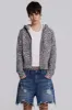 Snow Leopard Mini Monster Hoodie sold by Jaded London