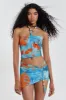 Cora Halterneck Mesh Top sold by Jaded London