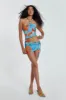 Cora Halterneck Mesh Top sold by Jaded London