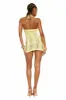 Yellow Umbra Halter Mini Dress sold by Jaded London