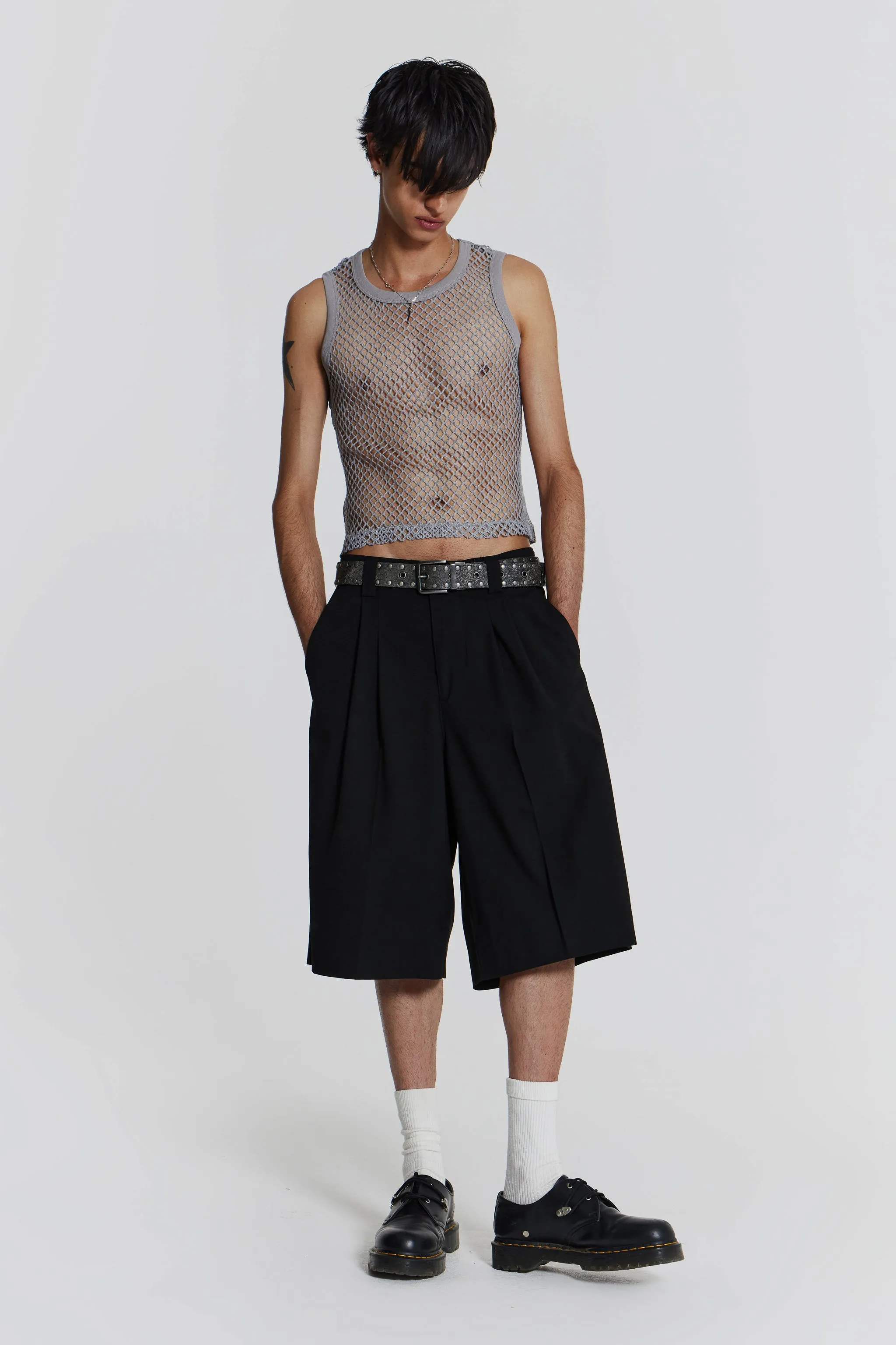 Chain Grey Vest sold by Jaded London product image thumbnail 3