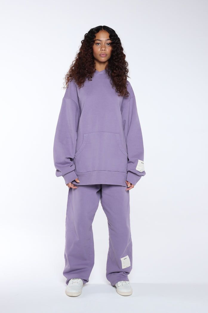 NTRLS Washed Purple Oversized Joggers sold by Jaded London product image thumbnail 4