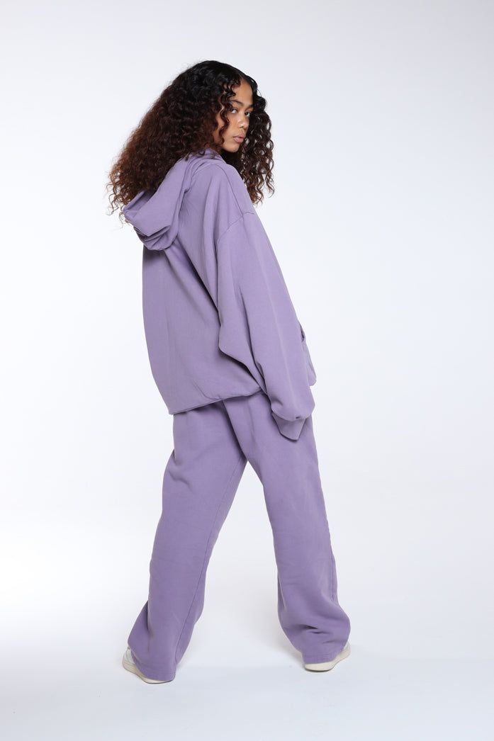 NTRLS Washed Purple Oversized Joggers sold by Jaded London product image thumbnail 5