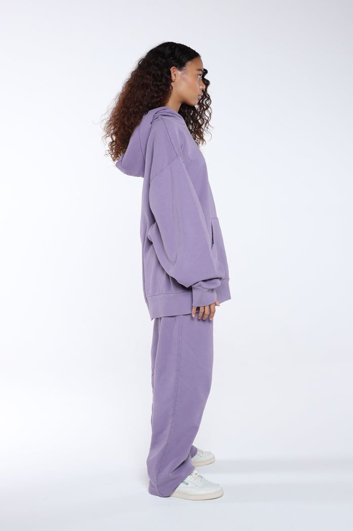 NTRLS Washed Purple Oversized Joggers sold by Jaded London product image thumbnail 2