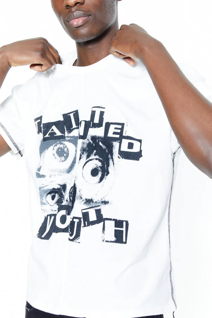 White Tainted Youth T-shirt sold by Jaded London product image thumbnail 2
