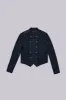 Washed Black Rebel Jacket sold by Jaded London