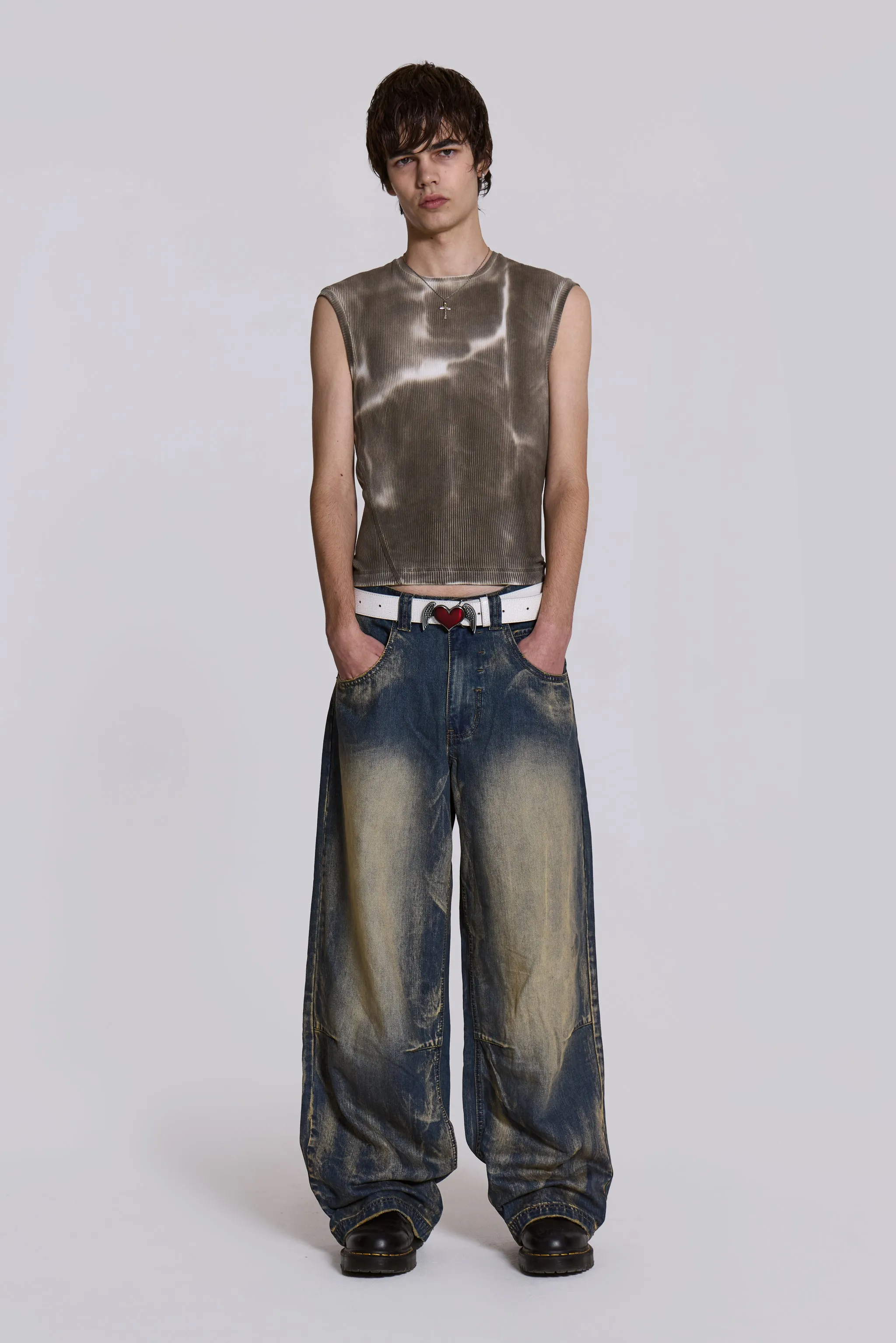 Grey Glare Tank sold by Jaded London product image thumbnail 2