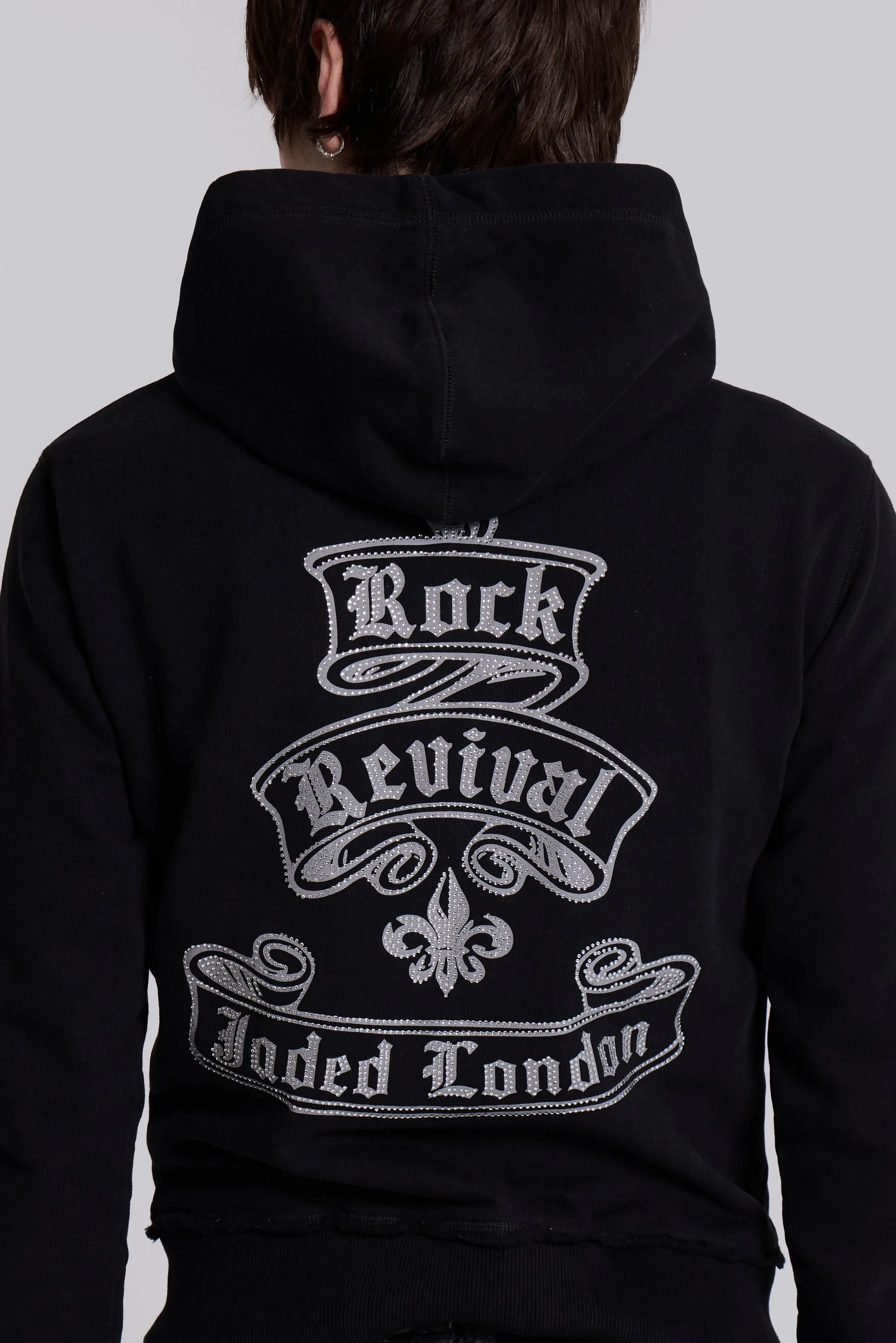 Rock Revival Diamante Mini Monster Hoodie sold by Jaded London product image thumbnail 4