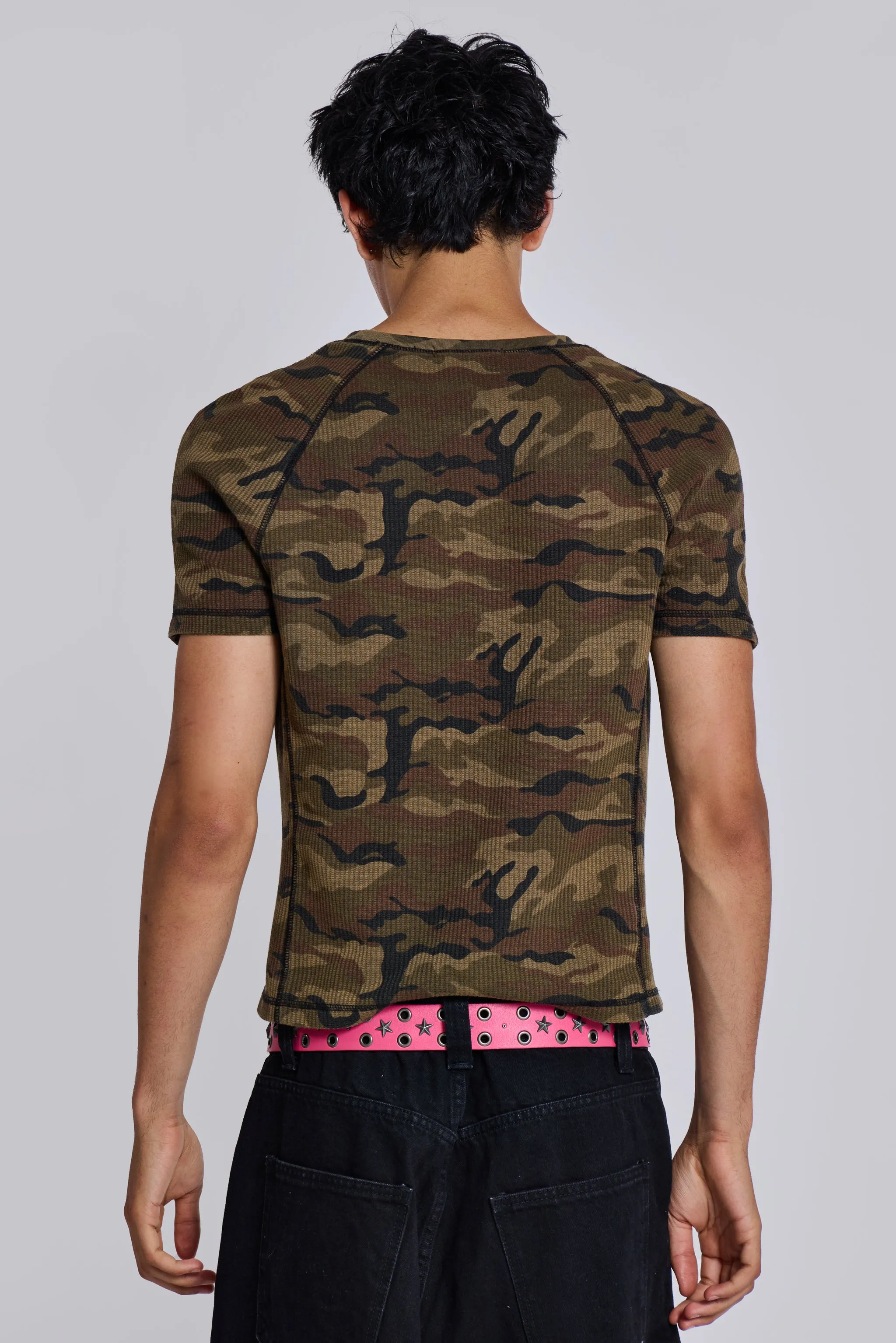 Camo Starstruck Tee sold by Jaded London product image thumbnail 5