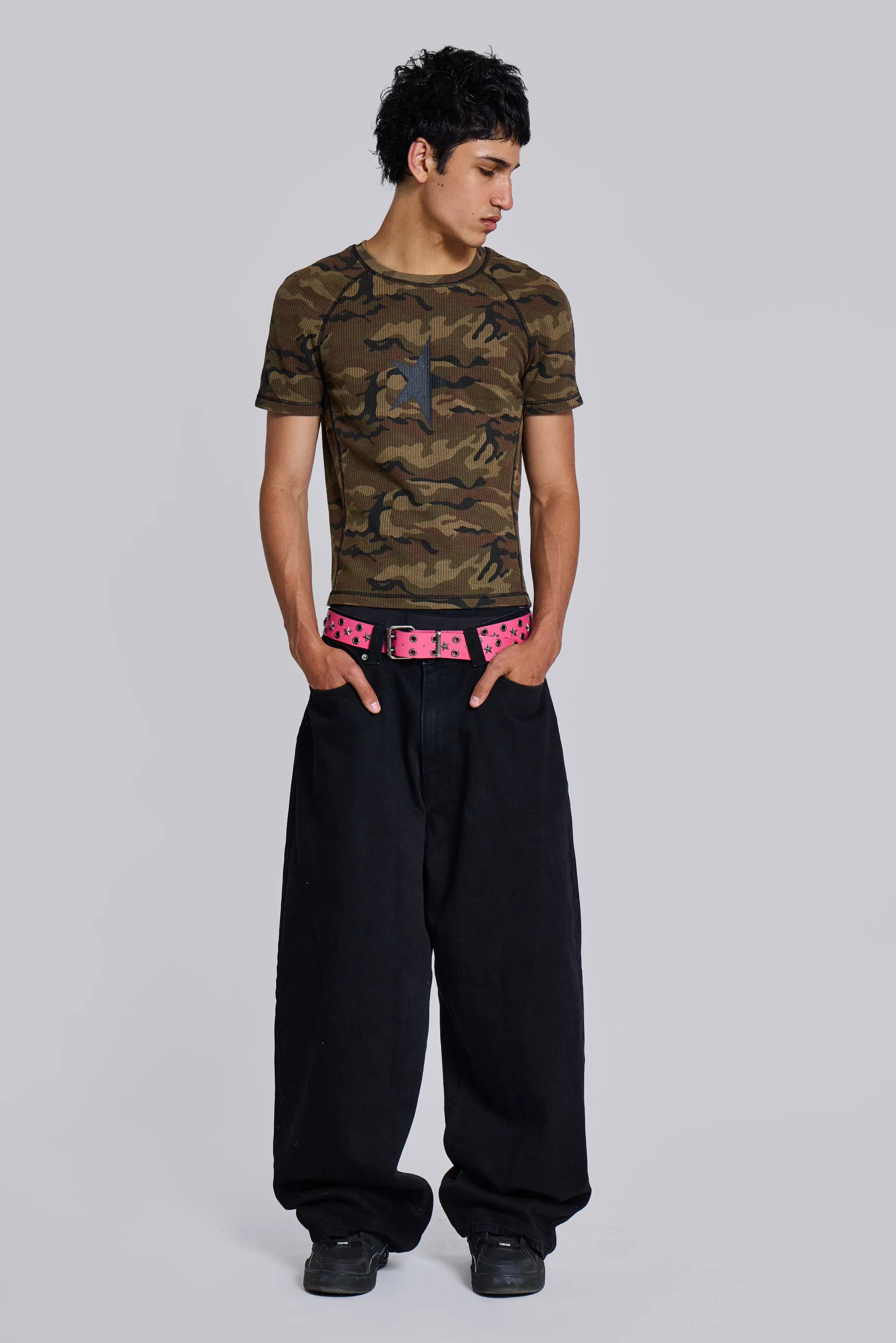 Camo Starstruck Tee sold by Jaded London product image thumbnail 3