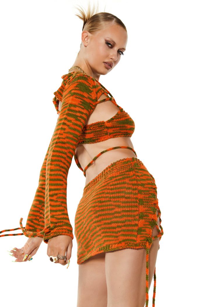 The Sydney Knit Skirt sold by Jaded London product image thumbnail 8