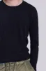 Washed Black Long Sleeve Slub sold by Jaded London