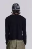 Washed Black Long Sleeve Slub sold by Jaded London