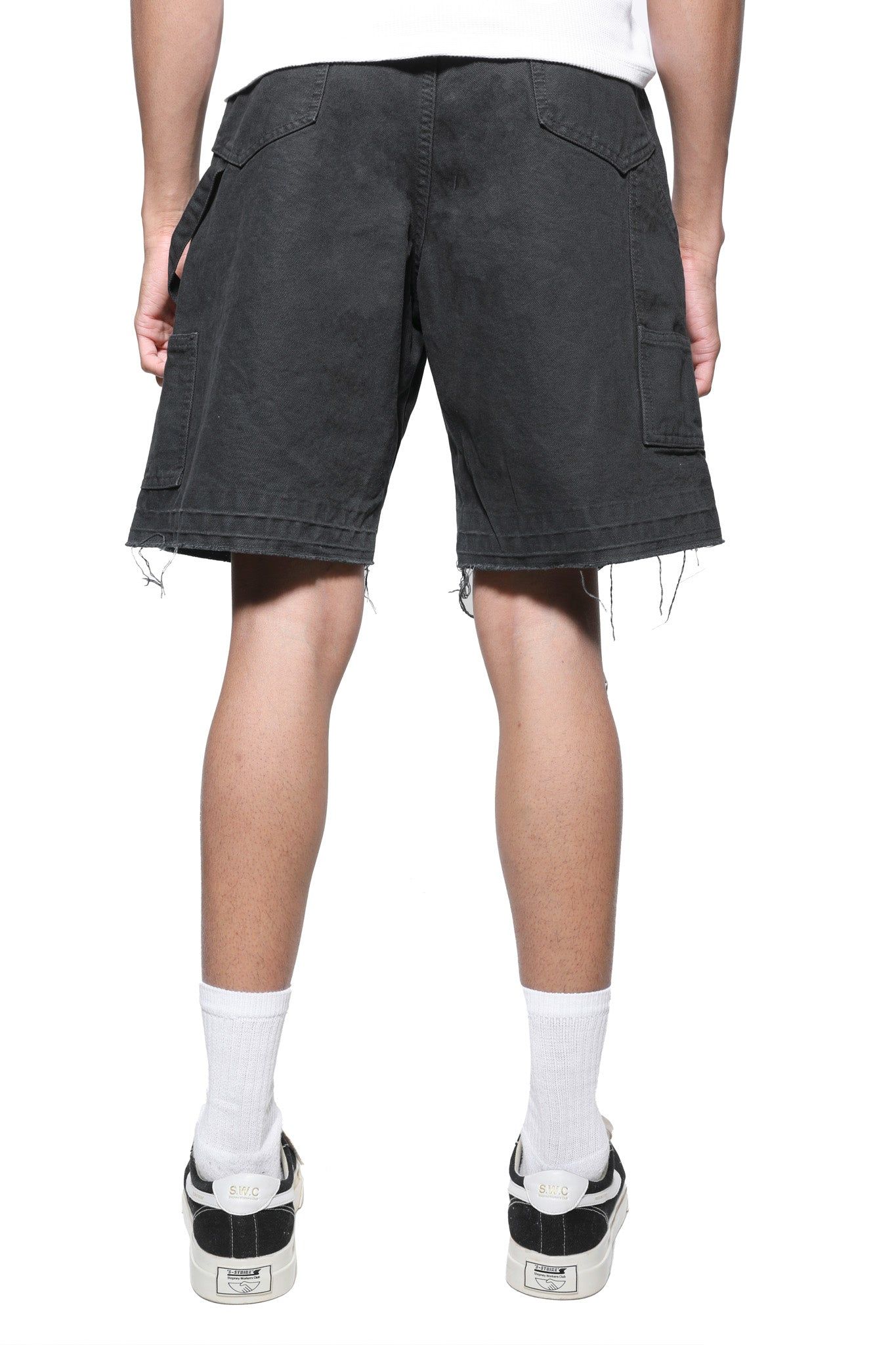 Vintage Black Rodeo Carpenter Shorts sold by Jaded London product image thumbnail 4
