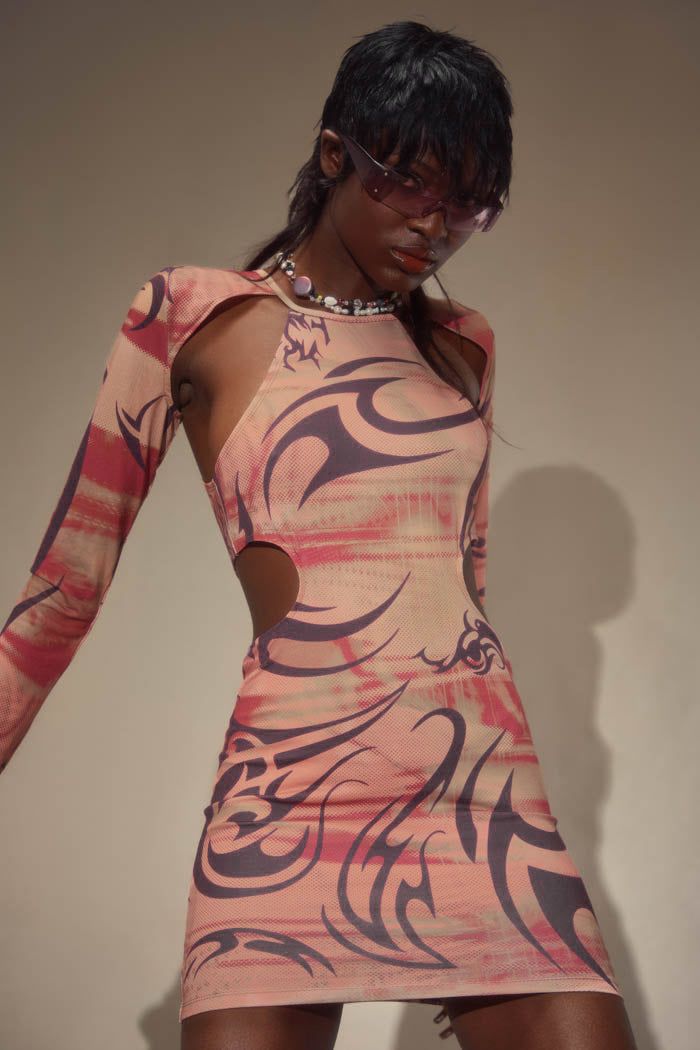 Dystopia Mini Dress sold by Jaded London product image thumbnail 3