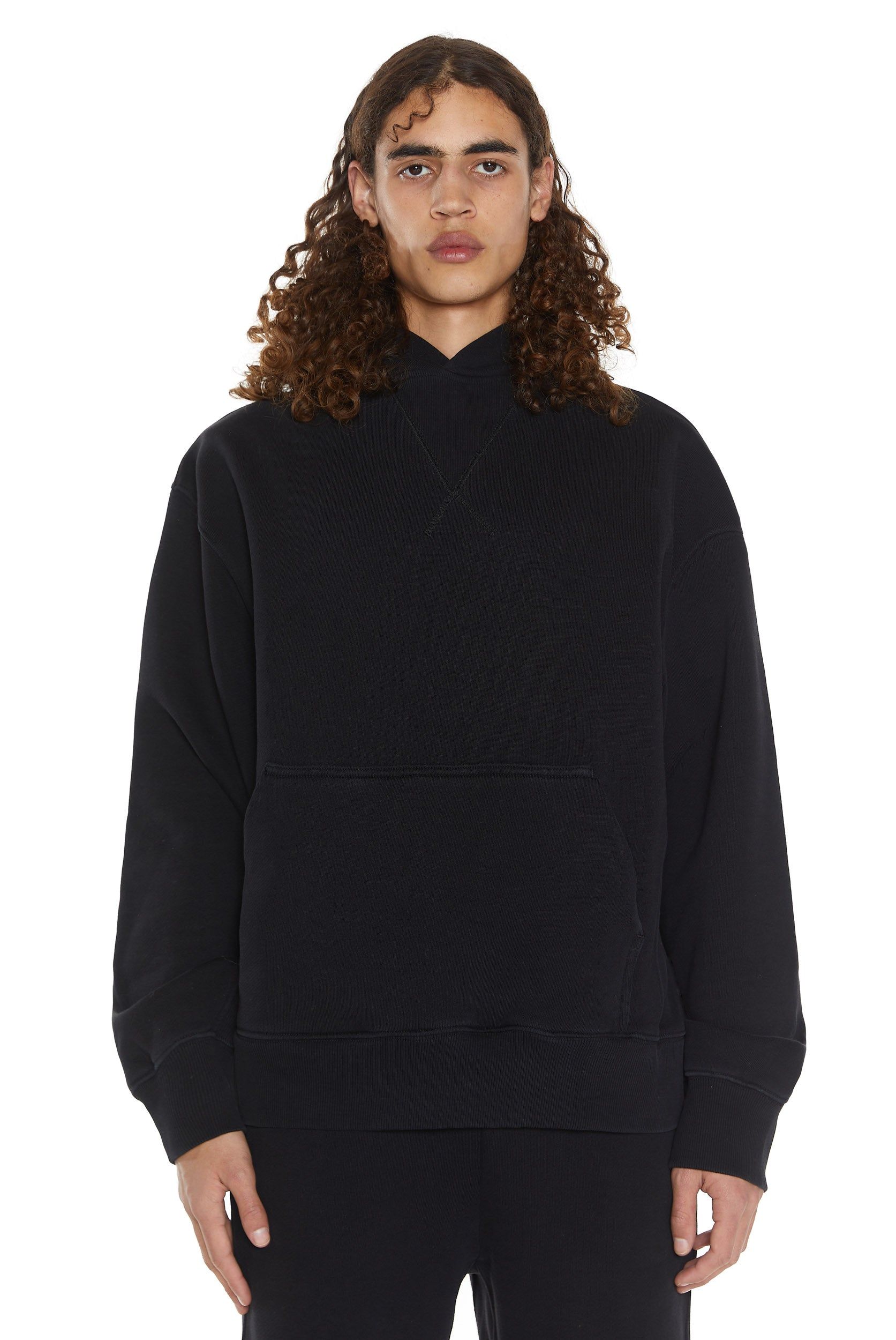 NTRLS Dust Black Oversized Hoodie sold by Jaded London