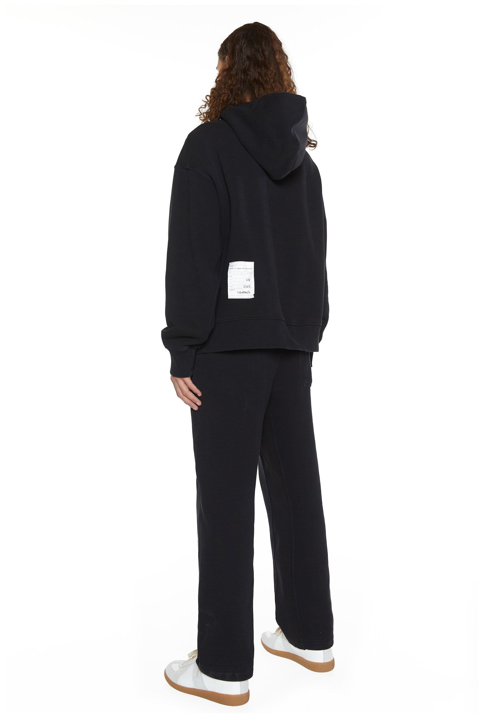 NTRLS Dust Black Oversized Hoodie sold by Jaded London product image thumbnail 5