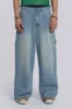 Light Wash Colossus Carpenter Jeans sold by Jaded London