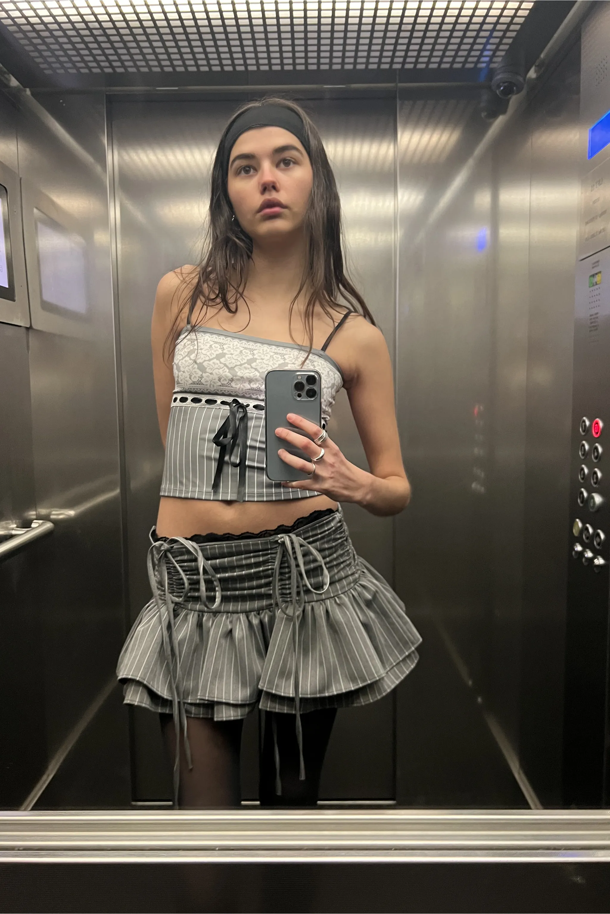 Thursday Pinstripe Cami Top sold by Jaded London product image thumbnail 2