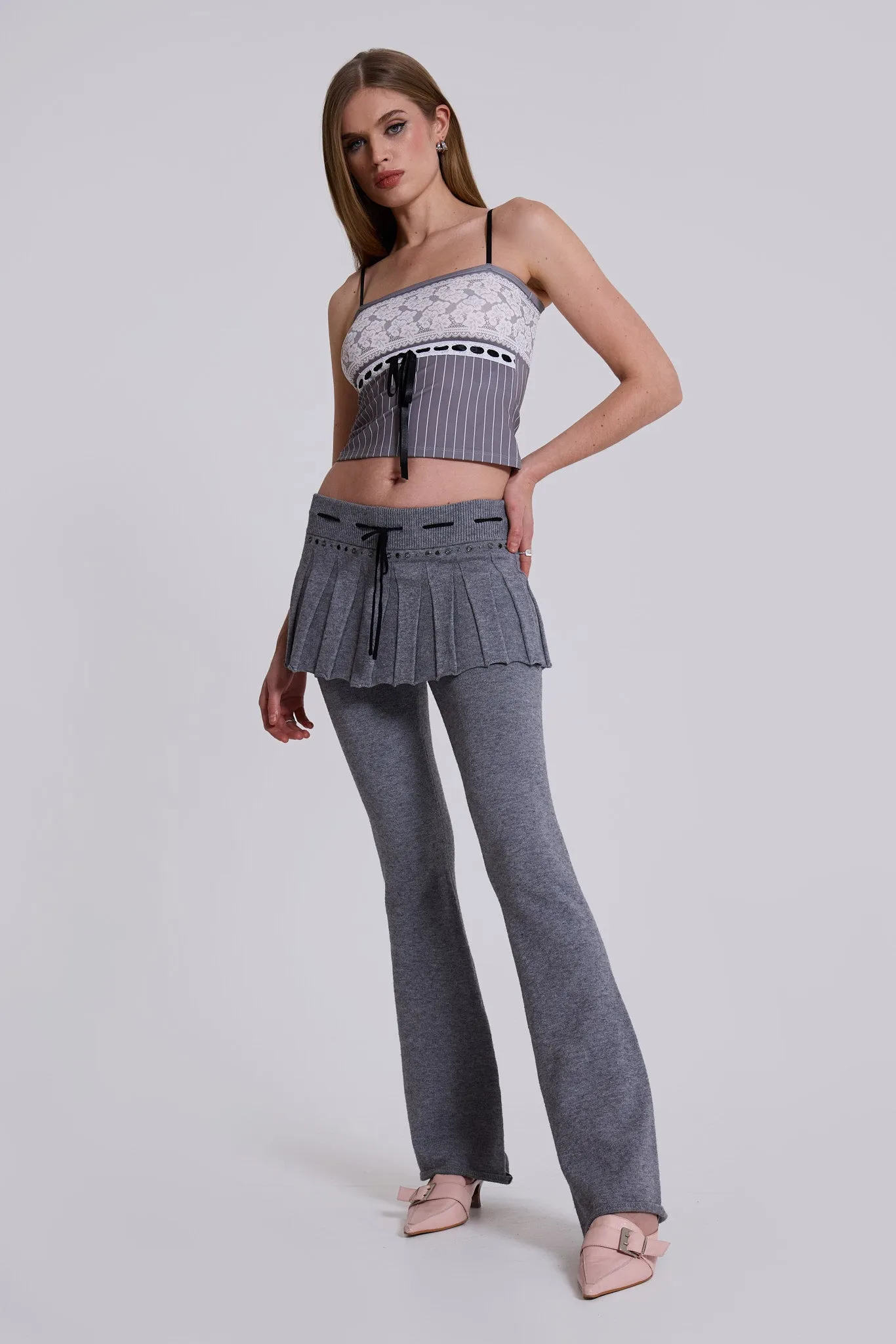 Thursday Pinstripe Cami Top sold by Jaded London product image thumbnail 5