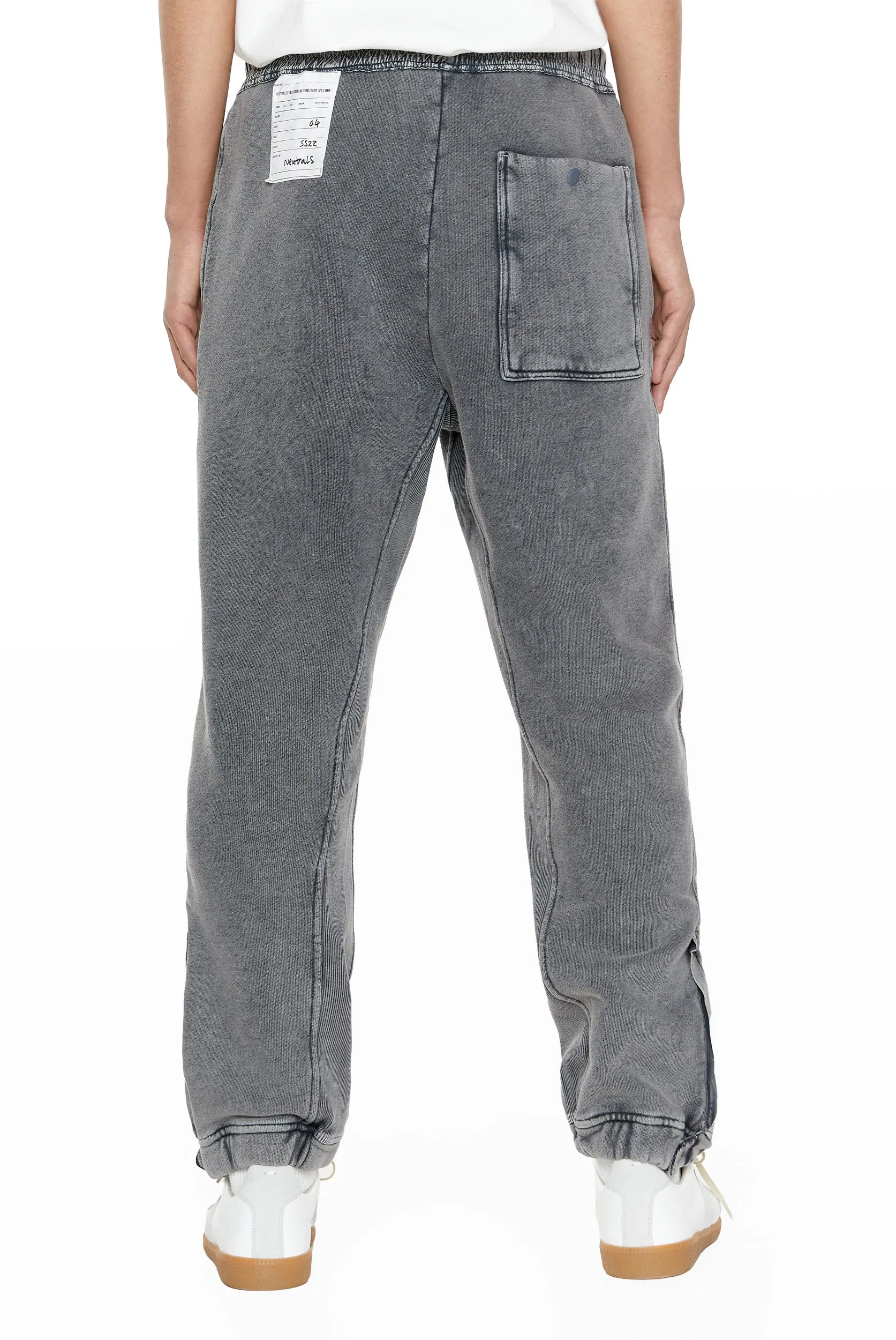 NTRLS Chrome Grey Cuffed Joggers sold by Jaded London product image thumbnail 4