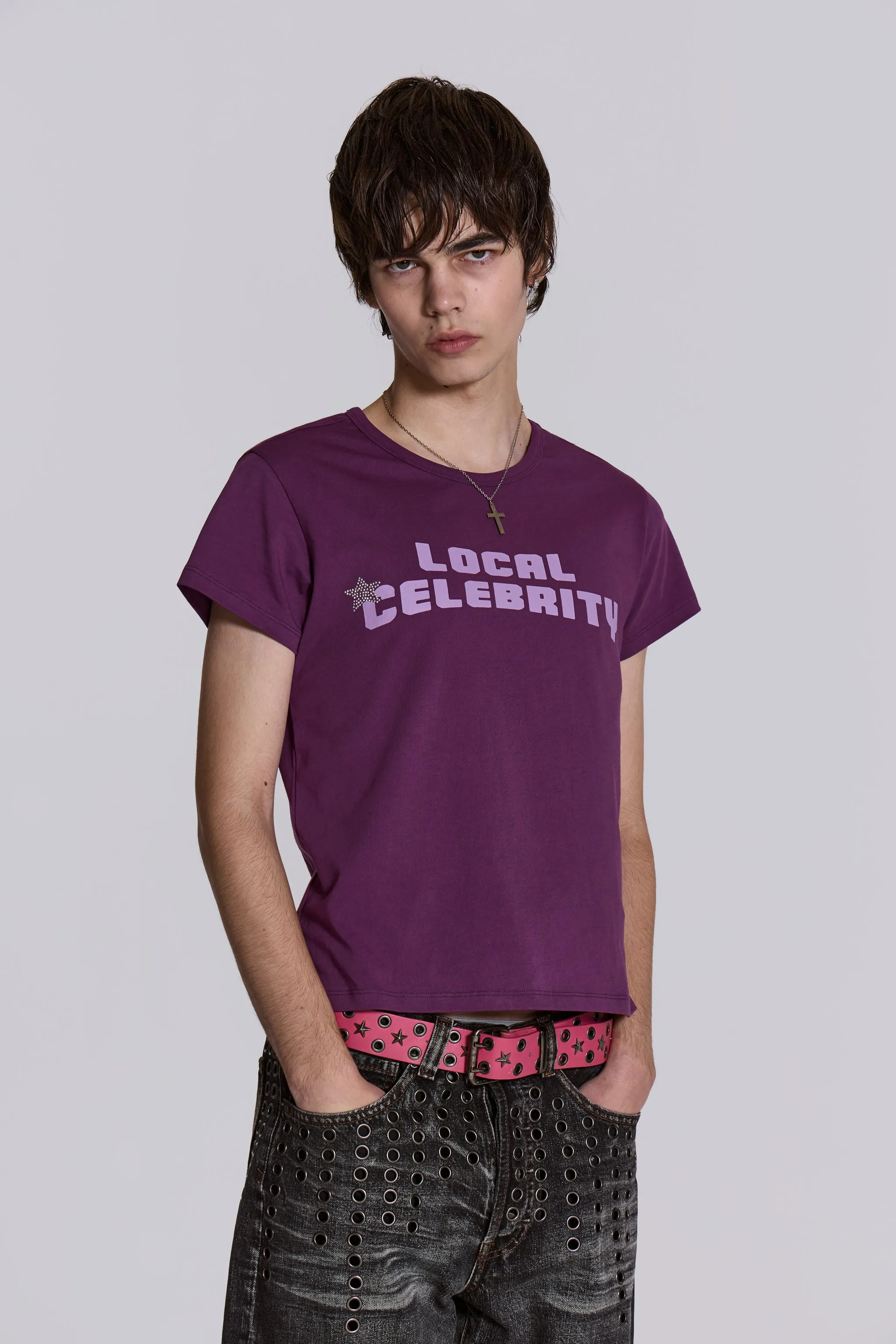 Local Celeb Tee sold by Jaded London product image thumbnail 5