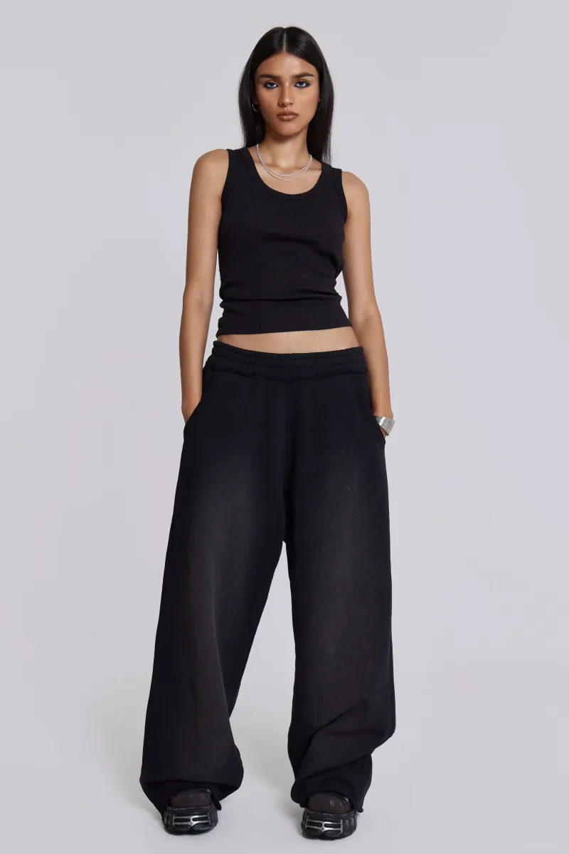 Washed Black Monster Joggers | Parallel