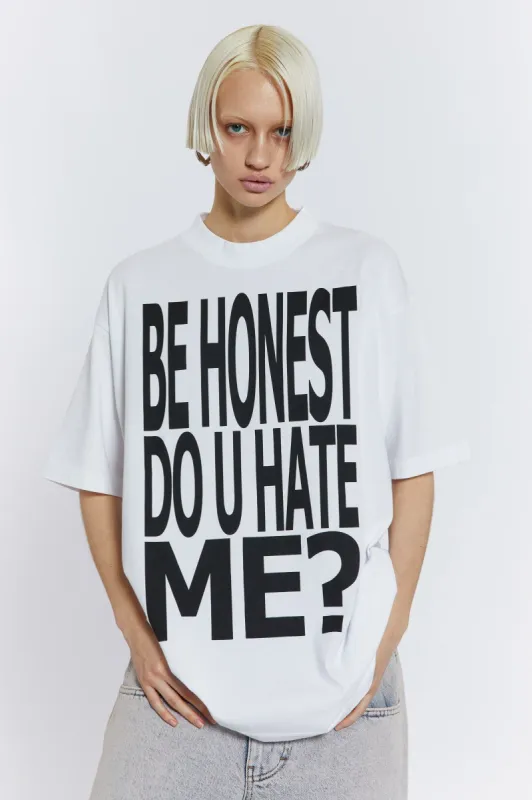Honesty Tee made by Jaded London