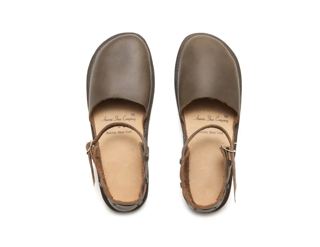 Mary Jane - OLIVE sold by Aurora Shoe Company