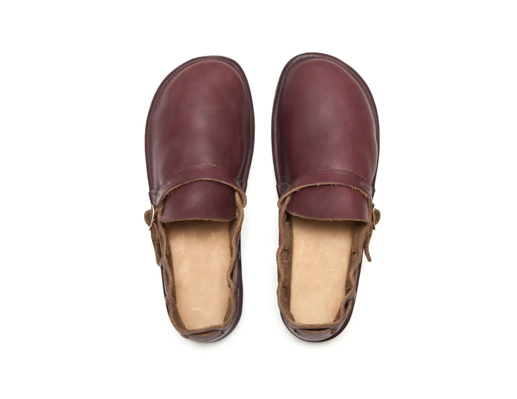 Women's Middle English - BURGUNDY sold by Aurora Shoe Company
