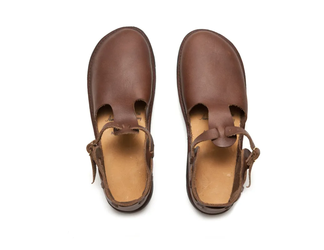 T-Strap - BROWN sold by Aurora Shoe Company