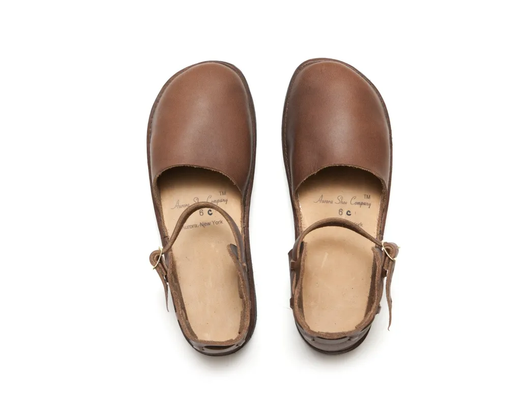 Mary Jane - BROWN sold by Aurora Shoe Company