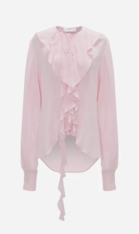 Victoria Beckham | Romantic Blouse - Orchid sold by Sister & Co