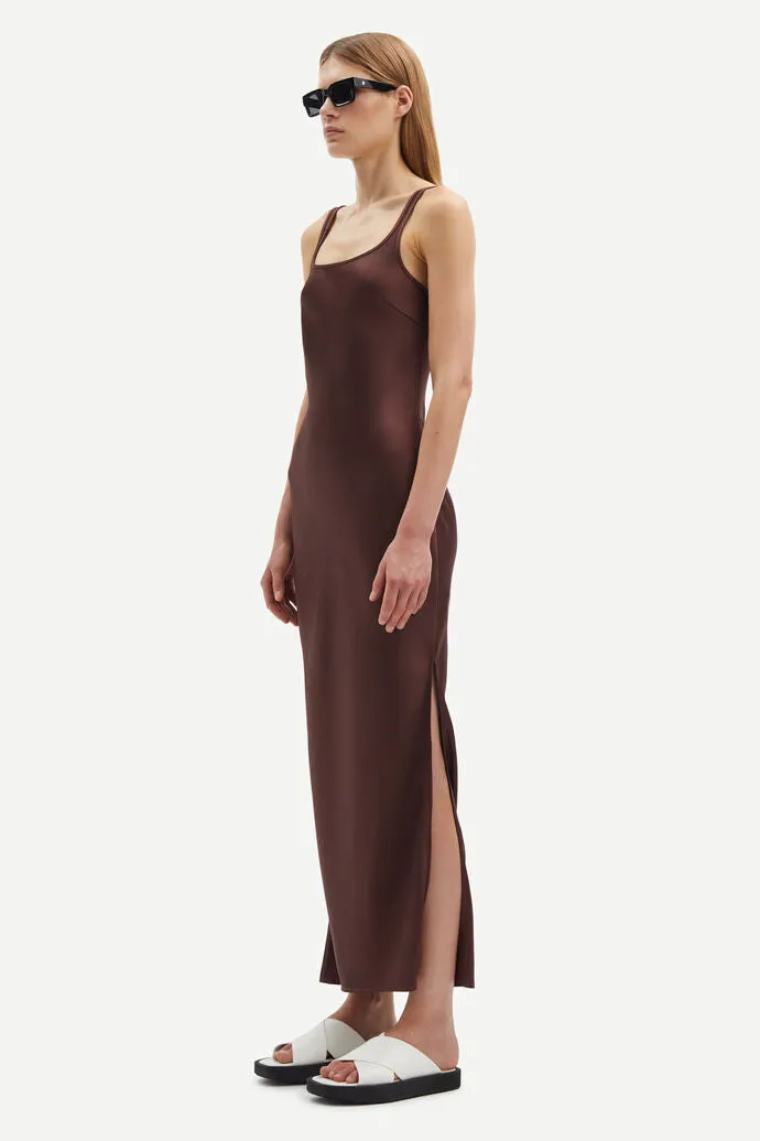 Samsoe Samsoe | Sunna Dress - Brown Stone sold by Sister & Co product image thumbnail 4