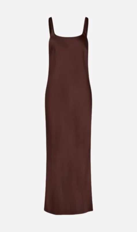 Samsoe Samsoe | Sunna Dress - Brown Stone sold by Sister & Co