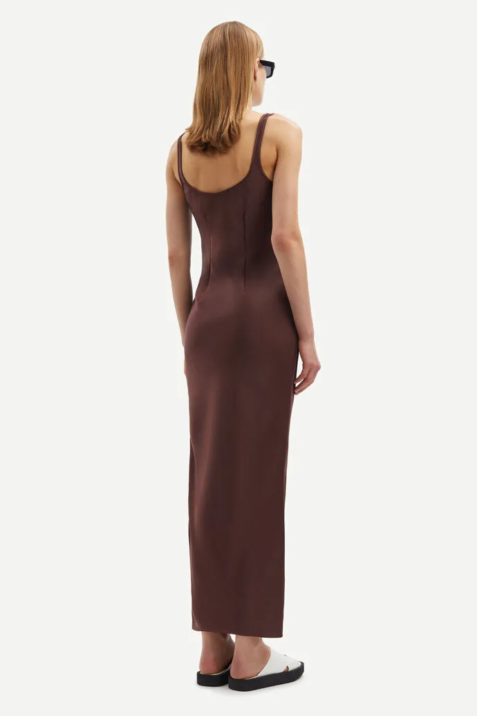 Samsoe Samsoe | Sunna Dress - Brown Stone sold by Sister & Co product image thumbnail 3