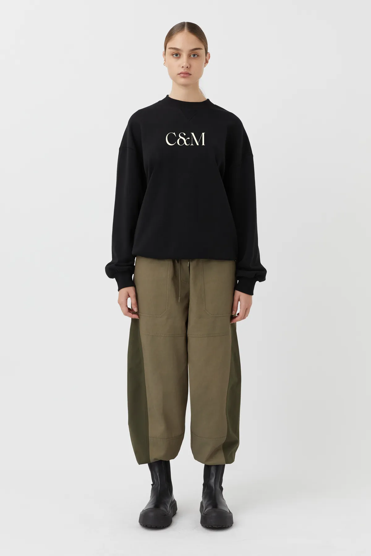 Camilla & Marc | Sasha Sweater - Black/Stone sold by Sister & Co product image thumbnail 2