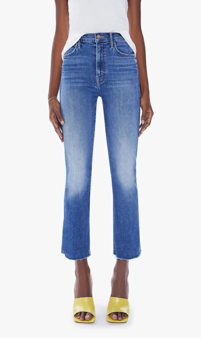 Mother Denim | The Hustler Ankle Fray - Healing Jar sold by Sister & Co