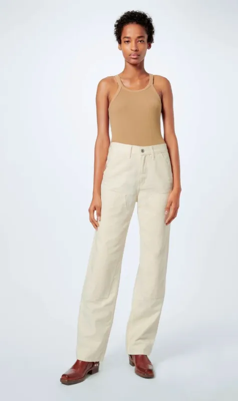 RE/DONE | Ribbed Tank - Sand sold by Sister & Co