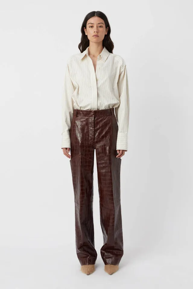 Camilla And Marc | Etna Shirt - Cream/Rust sold by Sister & Co product image thumbnail 2