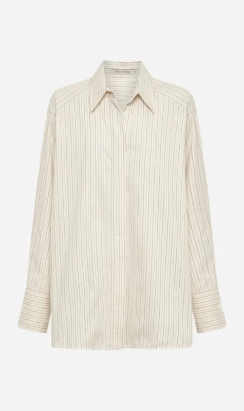 Camilla And Marc | Etna Shirt - Cream/Rust sold by Sister & Co