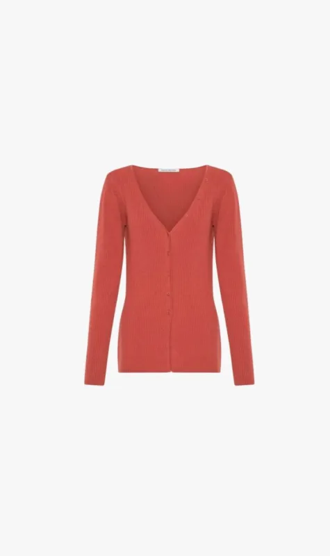 Camilla and Marc | Dena Knit Cardi - Watermelon sold by Sister & Co