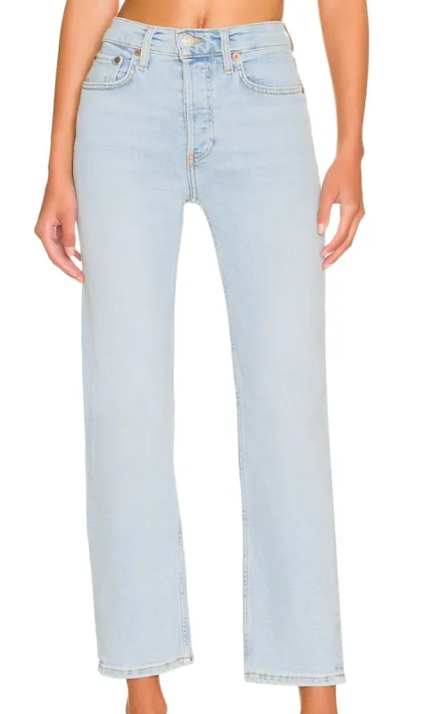 RE/DONE | 70s Stove Pipe - River Fade sold by Sister & Co