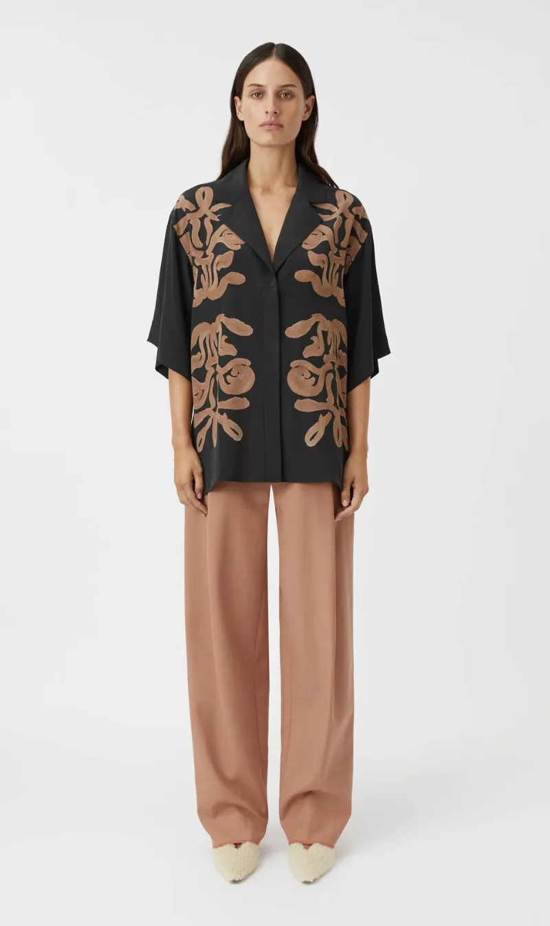 Camilla and Marc | Echo Shirt - Black Echo sold by Sister & Co