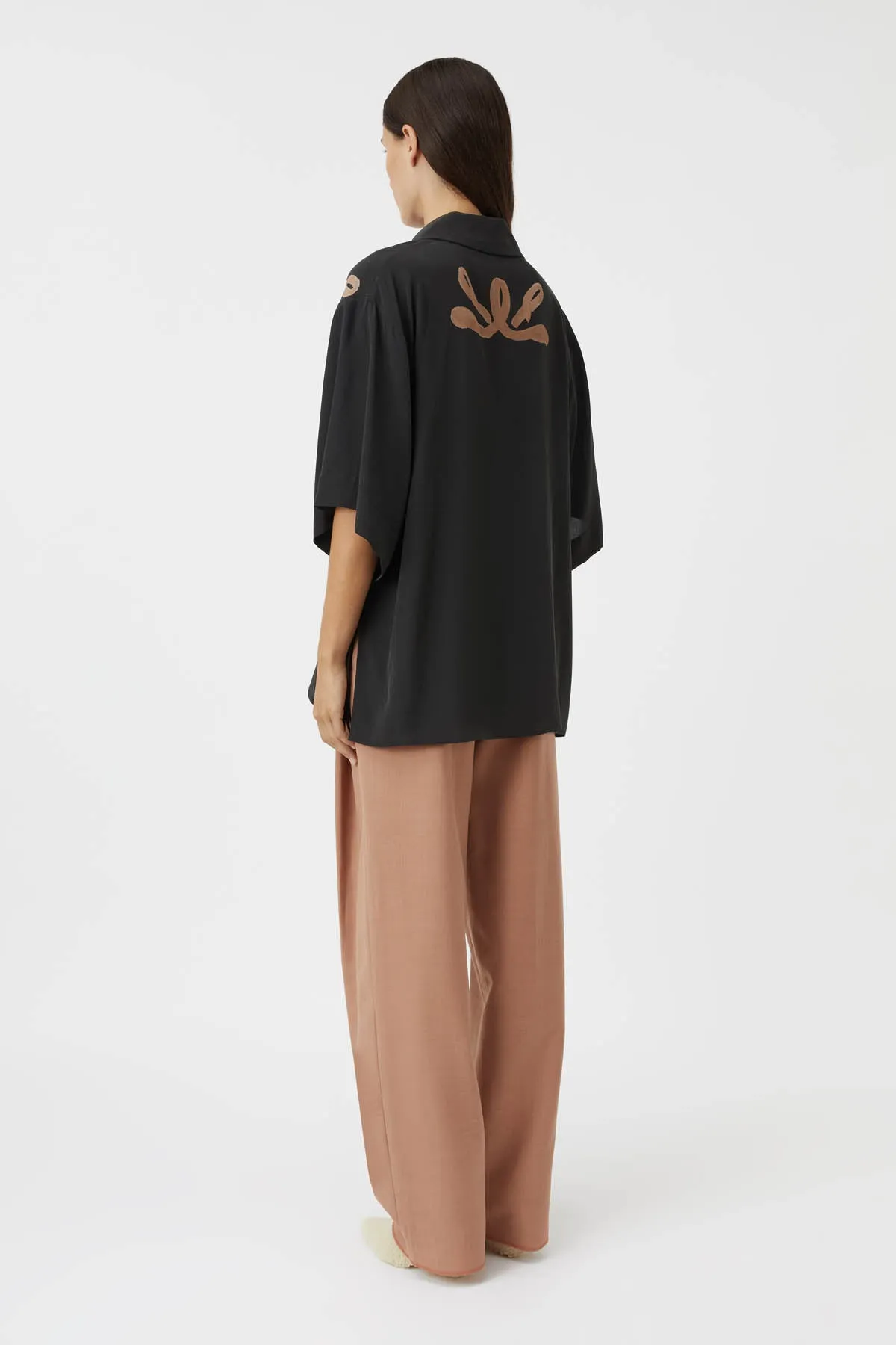 Camilla and Marc | Echo Shirt - Black Echo sold by Sister & Co product image thumbnail 5