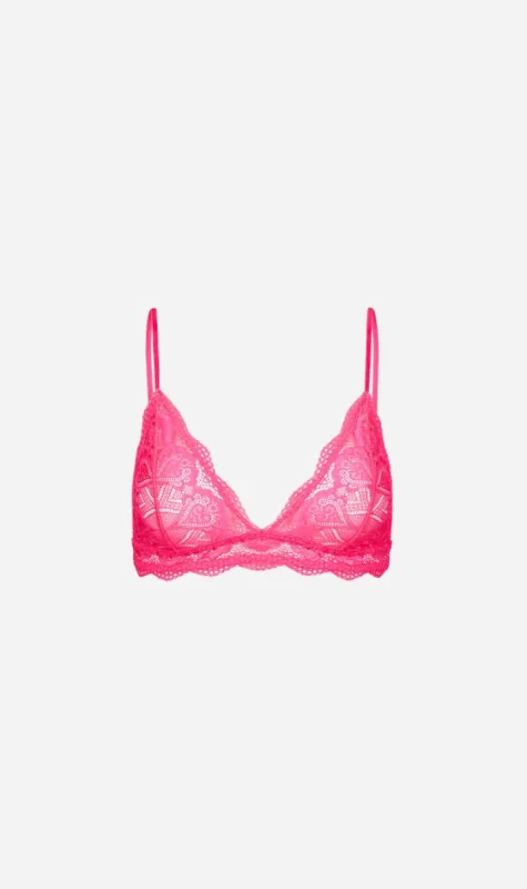 Samsoe Samsoe | Marilyn Bra - Fandango Pink sold by Sister & Co