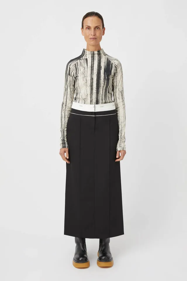 Camilla and Marc | Arch Top - Black Arch Print sold by Sister & Co product image thumbnail 3