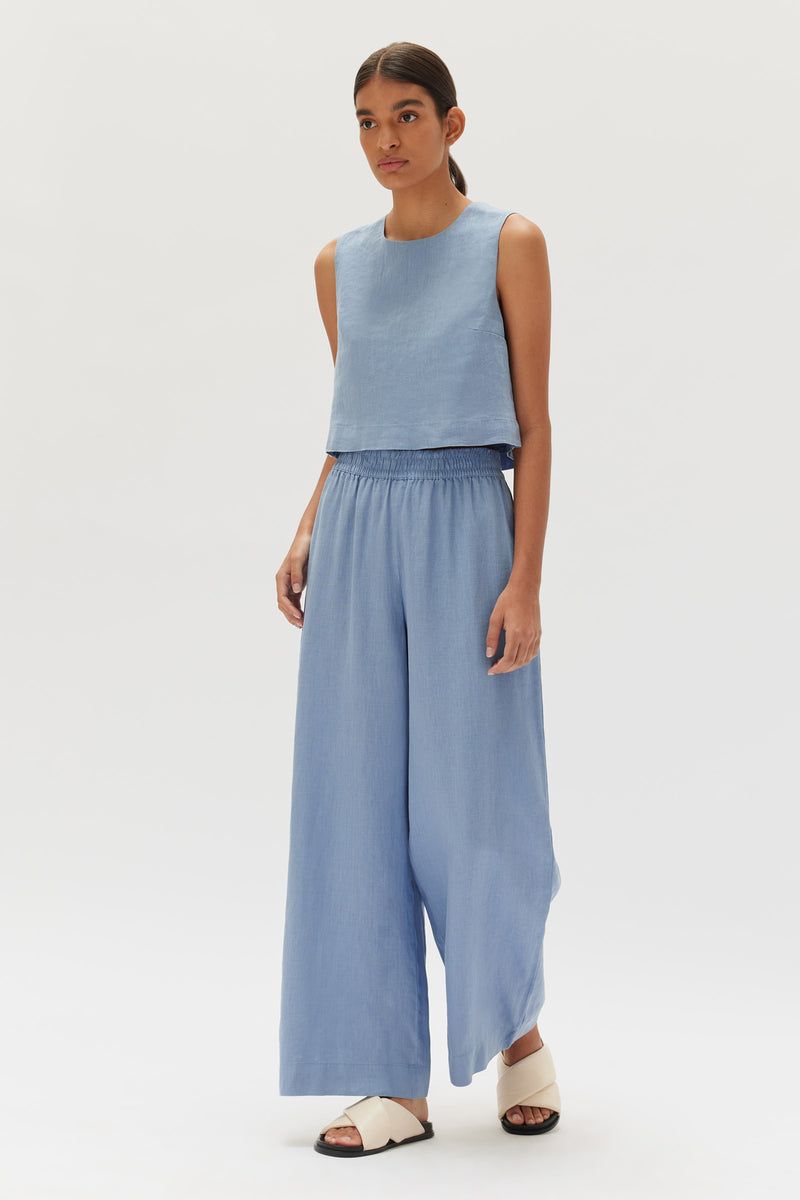 Assembly Label | Nilsa Top - Pool sold by Sister & Co